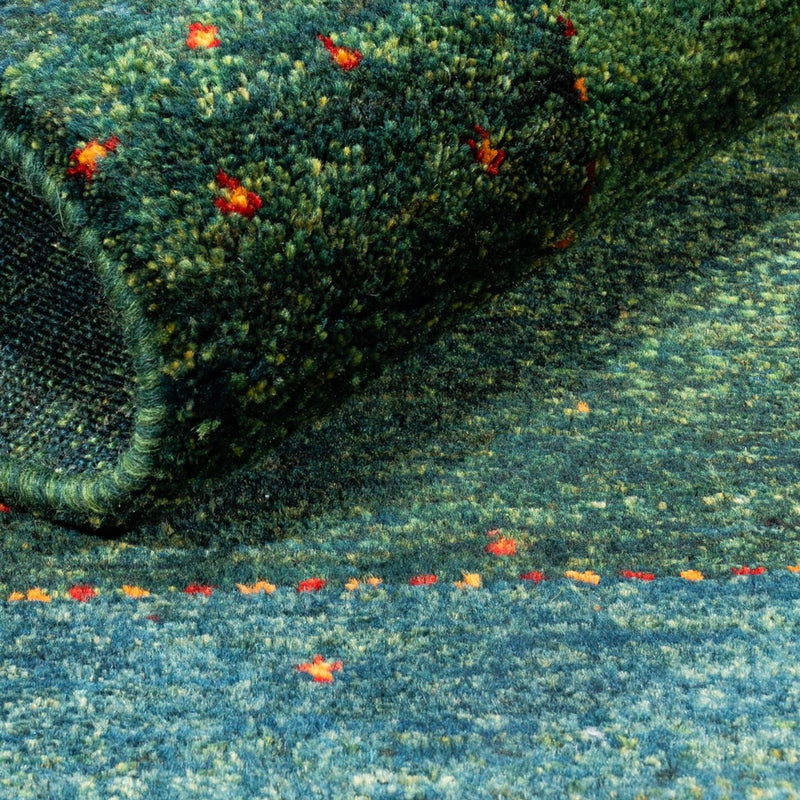 Gabbeh-matta - Loribaft Persian - 121 x 80 cm - grön