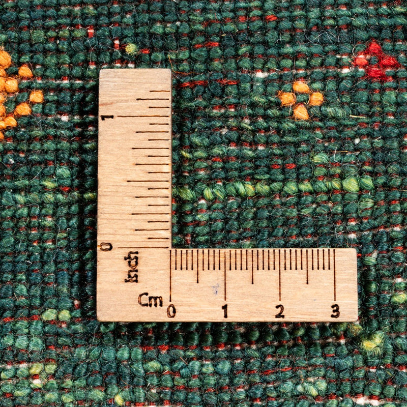 Gabbeh-matta - Loribaft Persian - 110 x 81 cm - grön