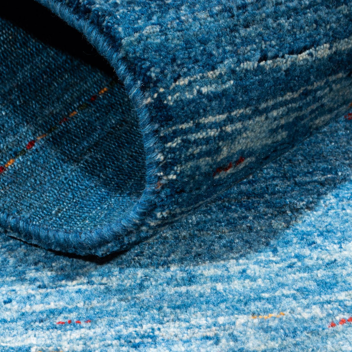 Gabbeh-matta - Loribaft Persian - 132 x 84 cm - blå