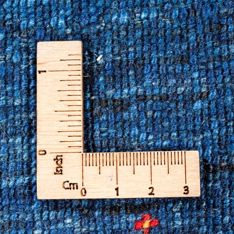 Gabbeh-matta - Loribaft Persian - 132 x 83 cm - blå