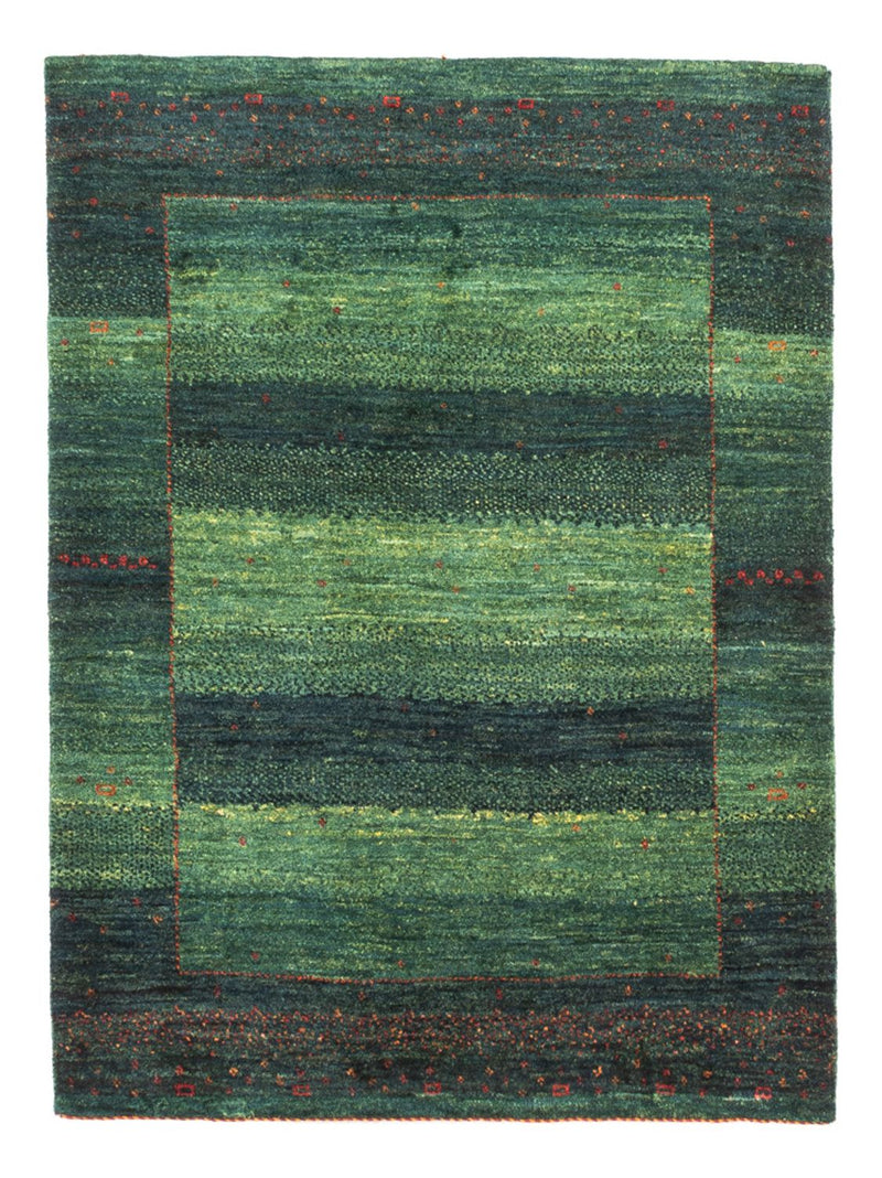 Gabbeh-matta - Loribaft Persian - 110 x 86 cm - grön