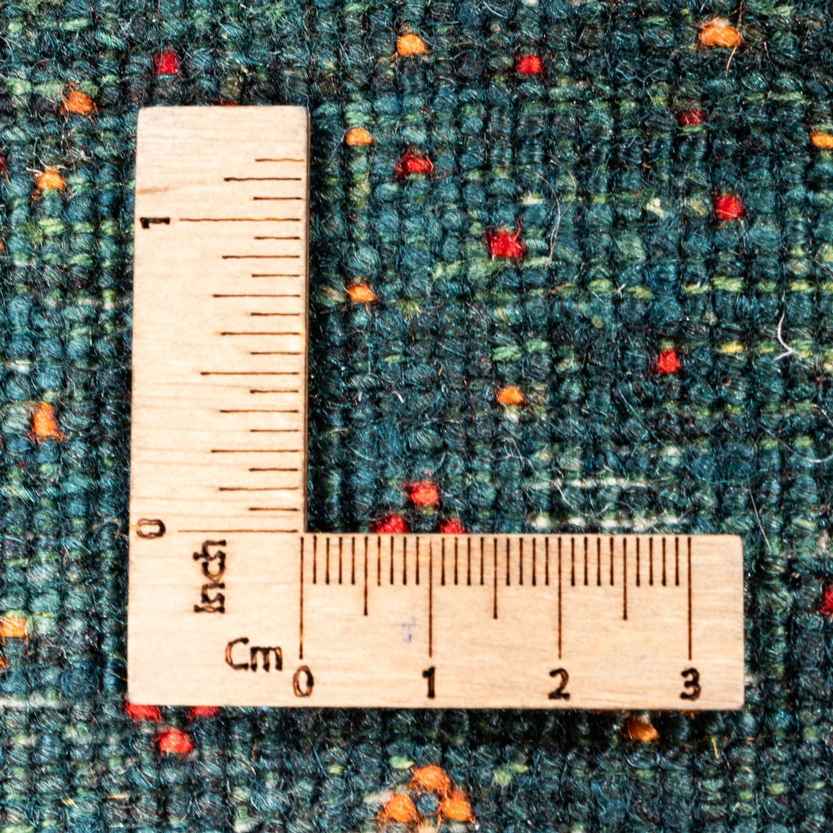 Gabbeh-matta - Loribaft Persian - 110 x 86 cm - grön