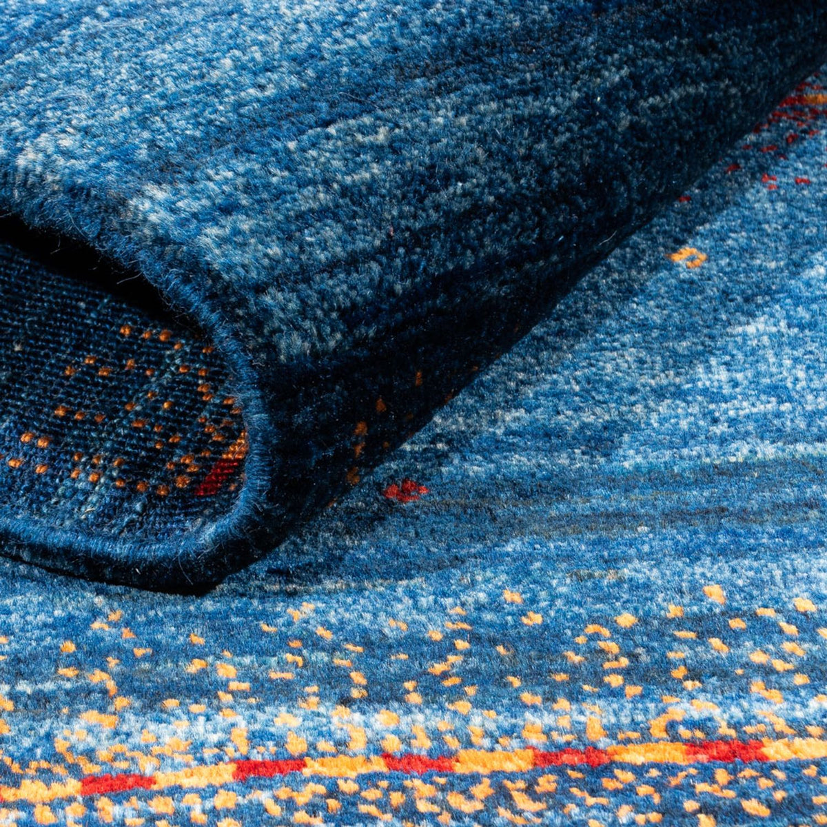 Gabbeh-matta - Loribaft Persian - 136 x 85 cm - blå