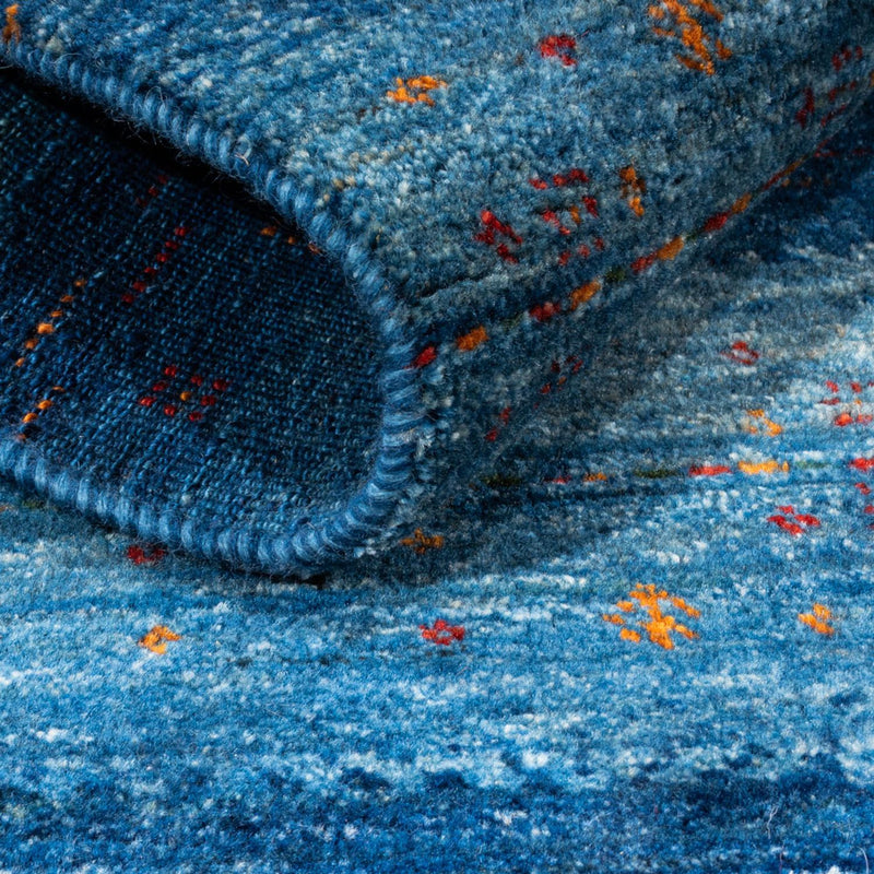 Gabbeh-matta - Loribaft Persian - 112 x 100 cm - blå