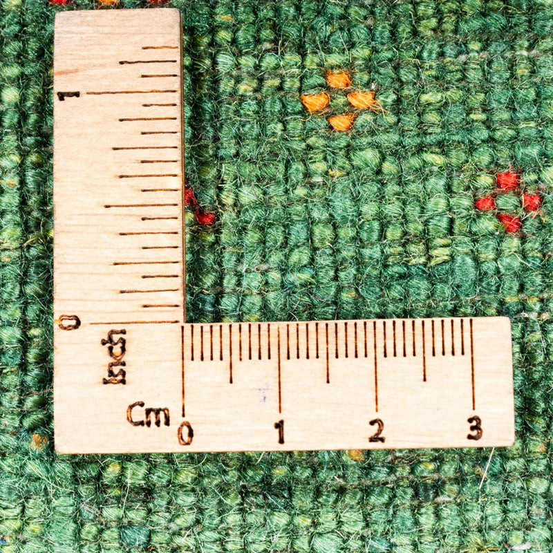 Gabbeh-matta - Loribaft Persian - 162 x 91 cm - grön