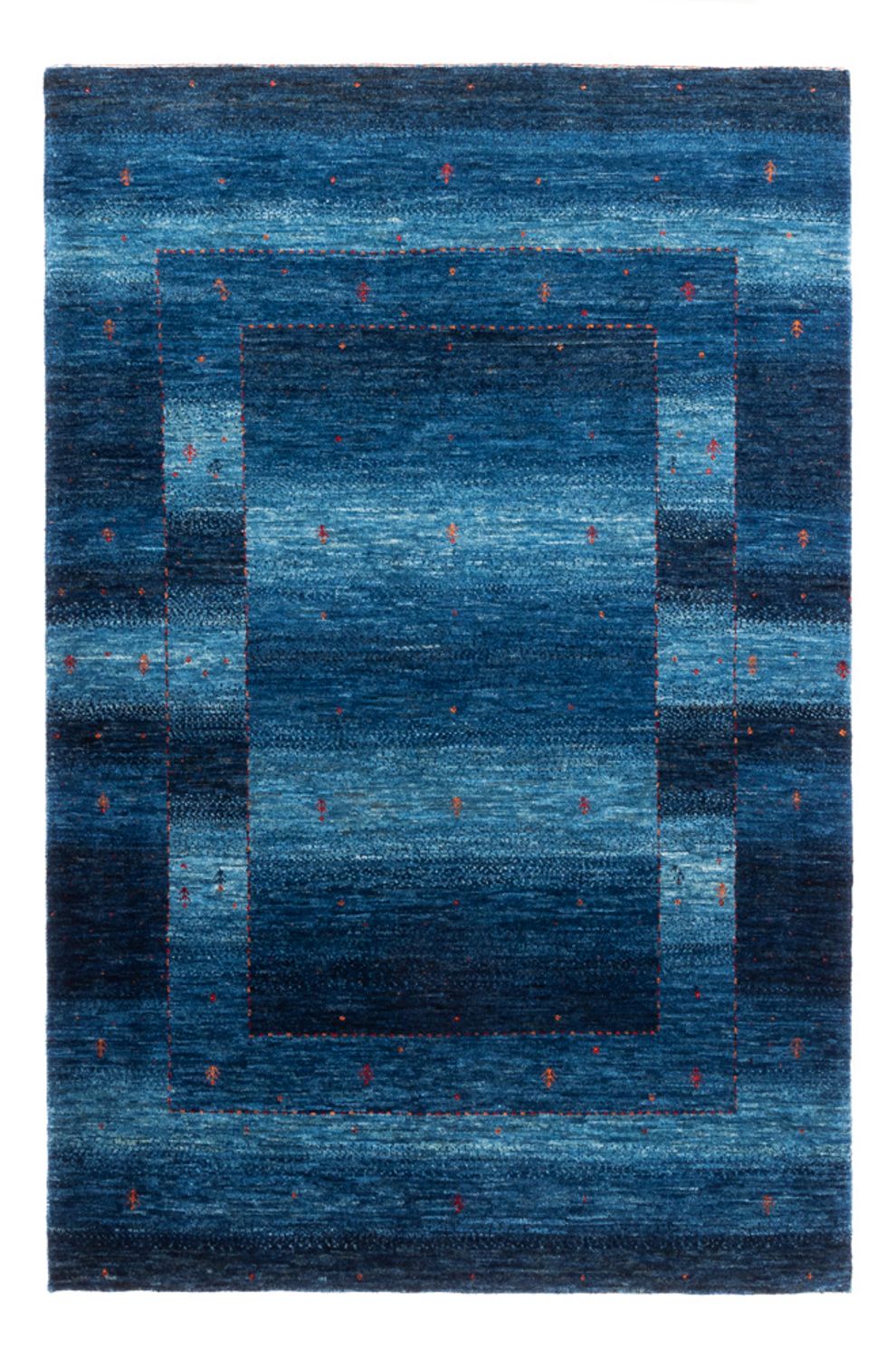 Gabbeh-matta - Loribaft Persian - 190 x 128 cm - blå