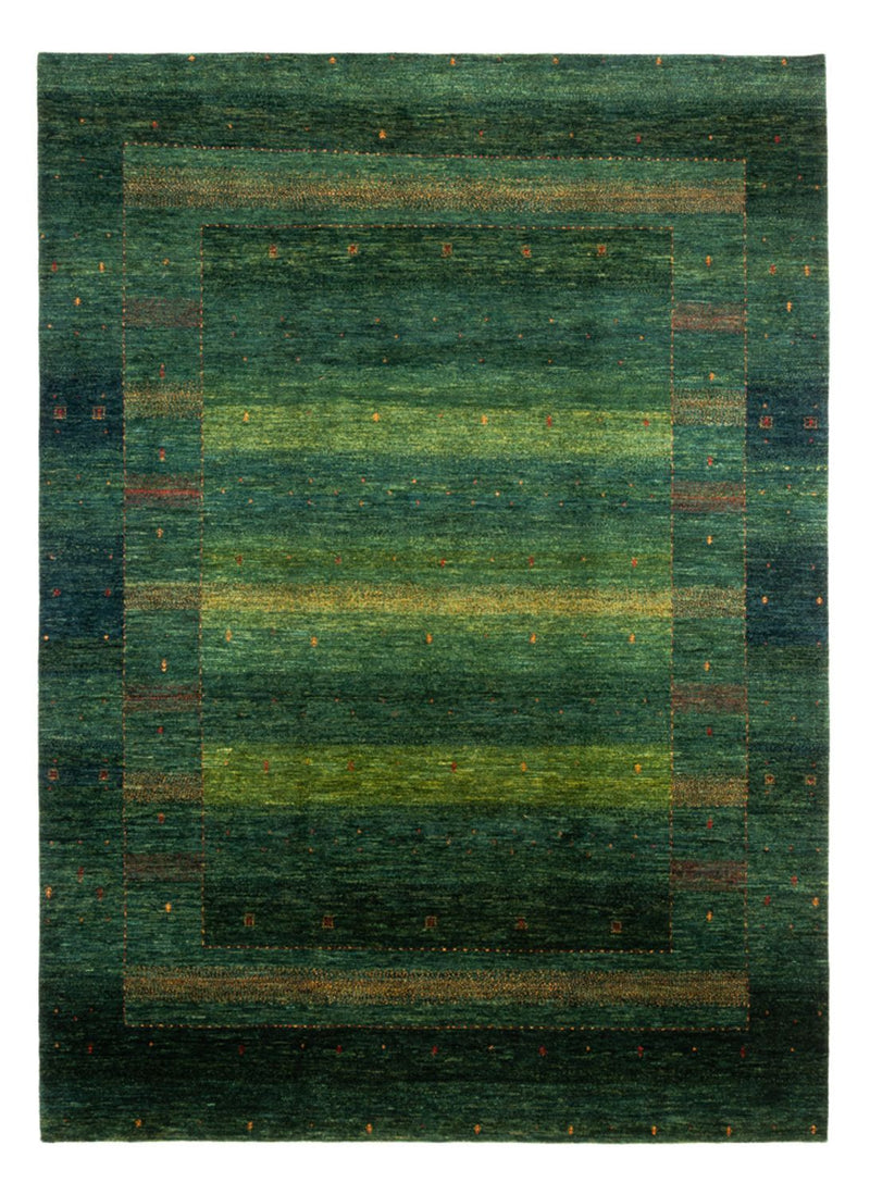 Gabbeh-matta - Loribaft Persian - 314 x 233 cm - grön