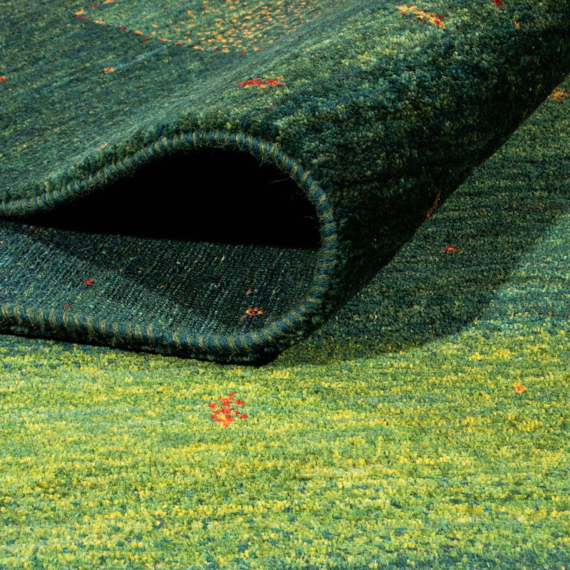 Gabbeh-matta - Loribaft Persian - 314 x 233 cm - grön