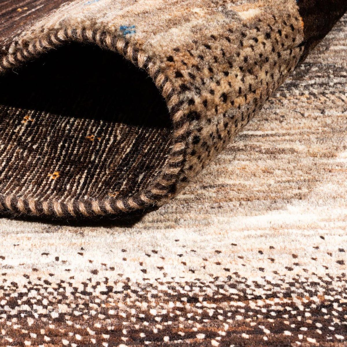 Gabbeh-matta - Loribaft Persian - 234 x 182 cm - grått