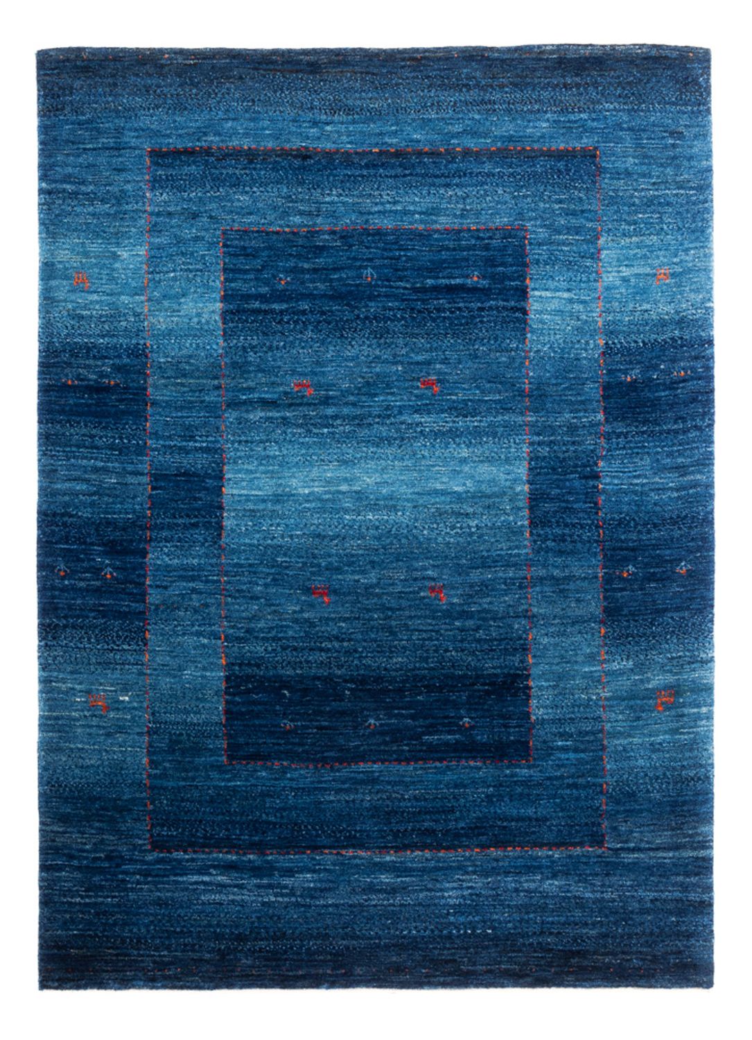 Gabbeh-matta - Loribaft Persian - 181 x 128 cm - blå