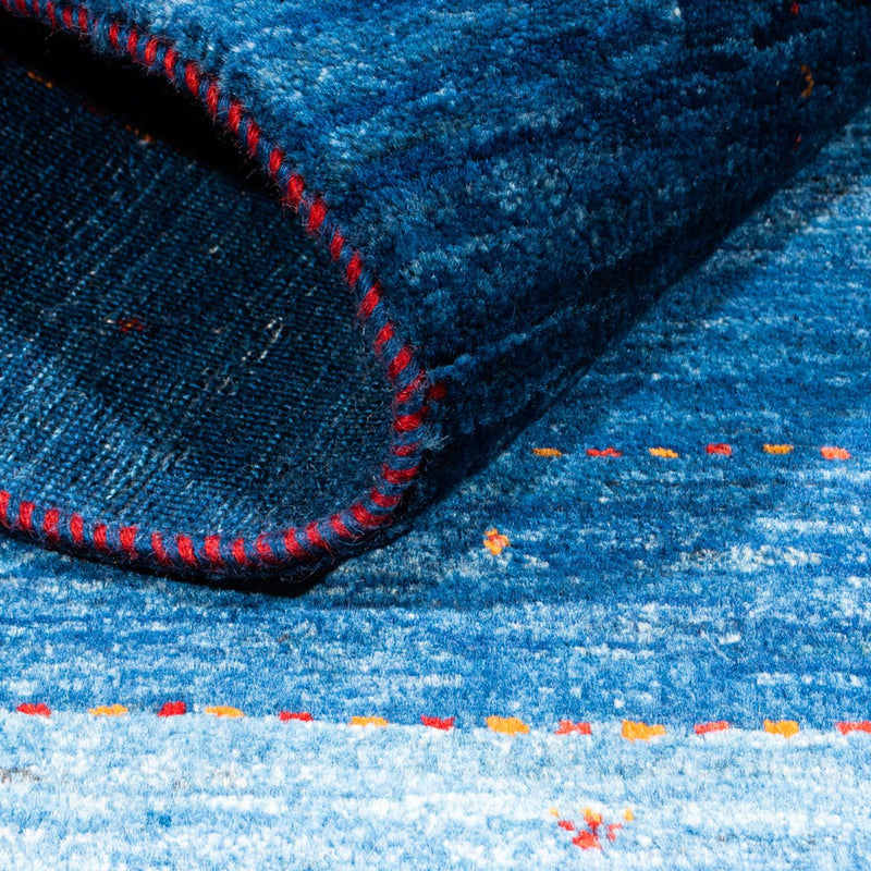 Gabbeh-matta - Loribaft Persian - 145 x 101 cm - blå