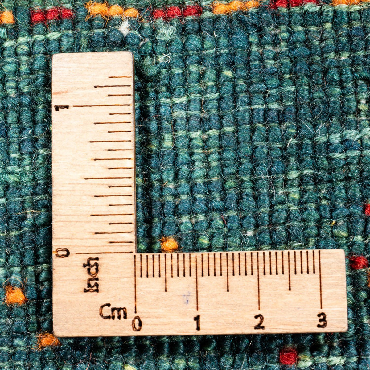 Gabbeh-matta - Loribaft Persian - 111 x 83 cm - grön