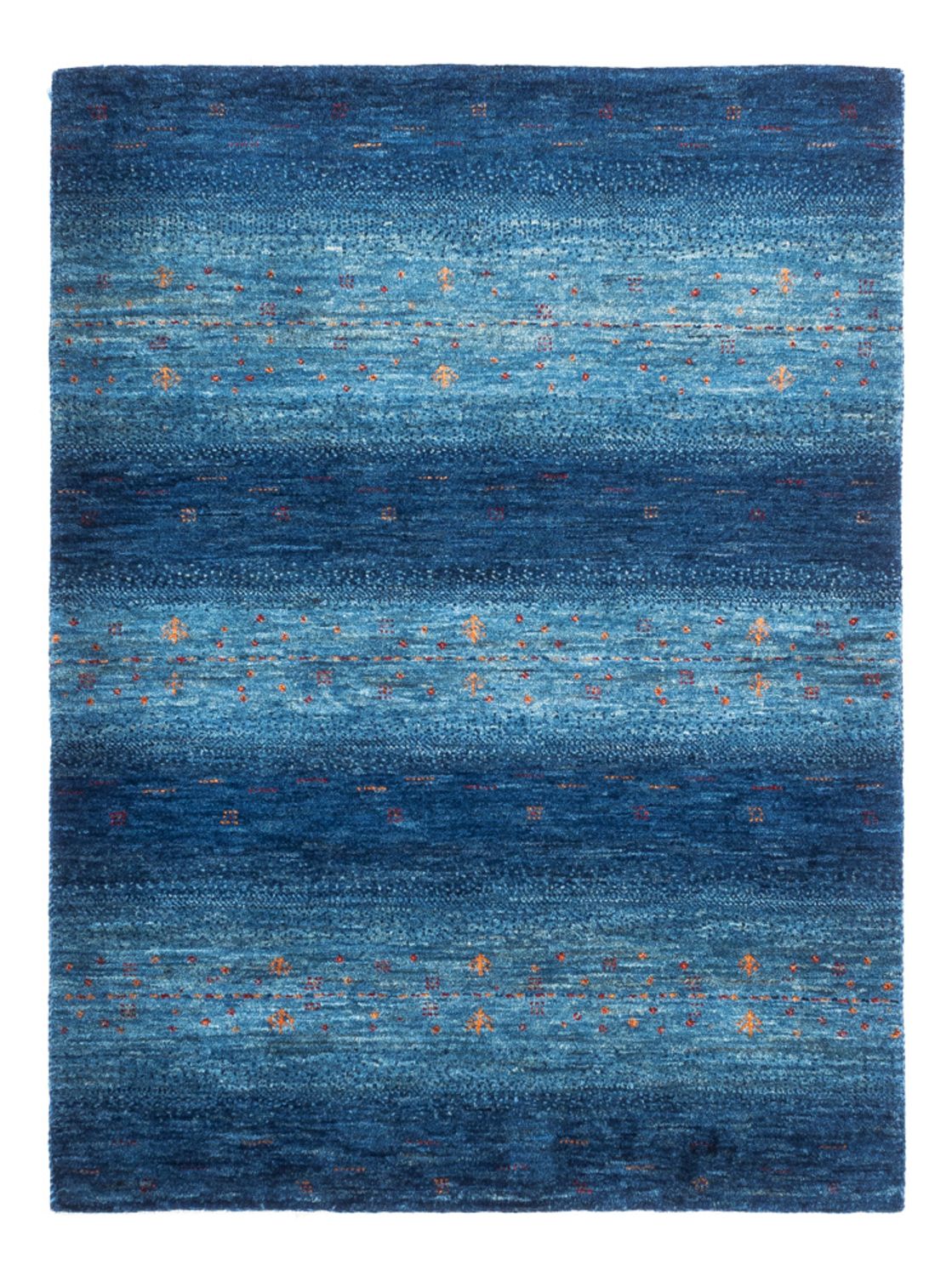 Gabbeh-matta - Loribaft Persian - 116 x 92 cm - blå