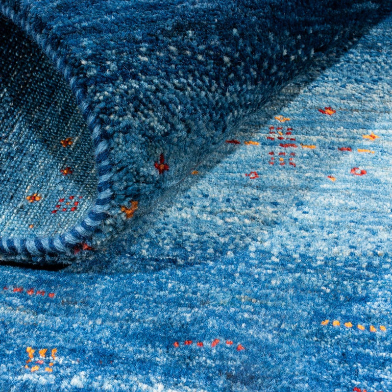 Gabbeh-matta - Loribaft Persian - 116 x 92 cm - blå