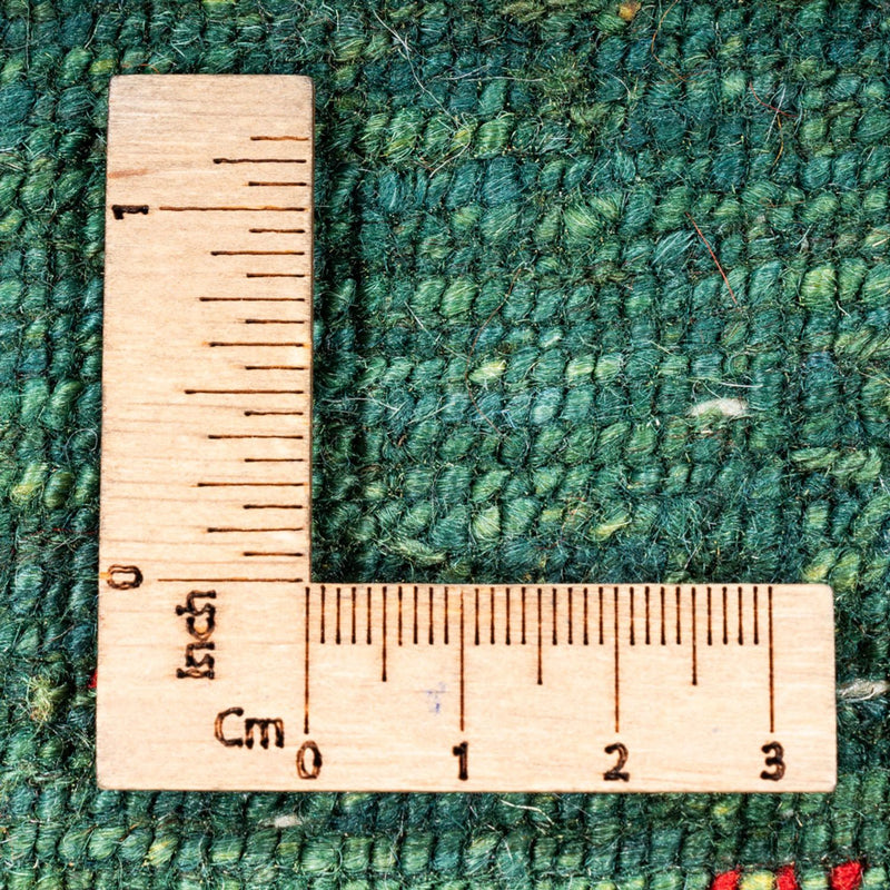 Gabbeh-matta - Loribaft Persian - 125 x 81 cm - grön