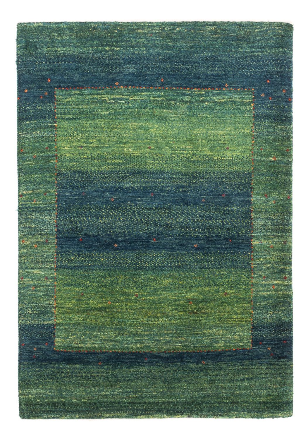 Gabbeh-matta - Loribaft Persian - 123 x 85 cm - grön