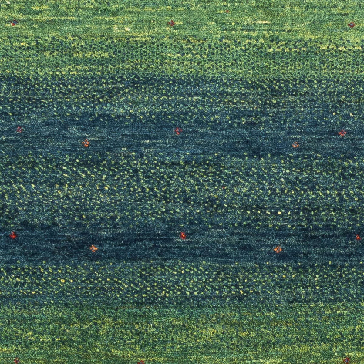 Gabbeh-matta - Loribaft Persian - 123 x 85 cm - grön