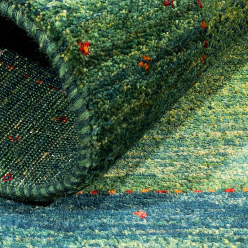 Gabbeh-matta - Loribaft Persian - 123 x 85 cm - grön