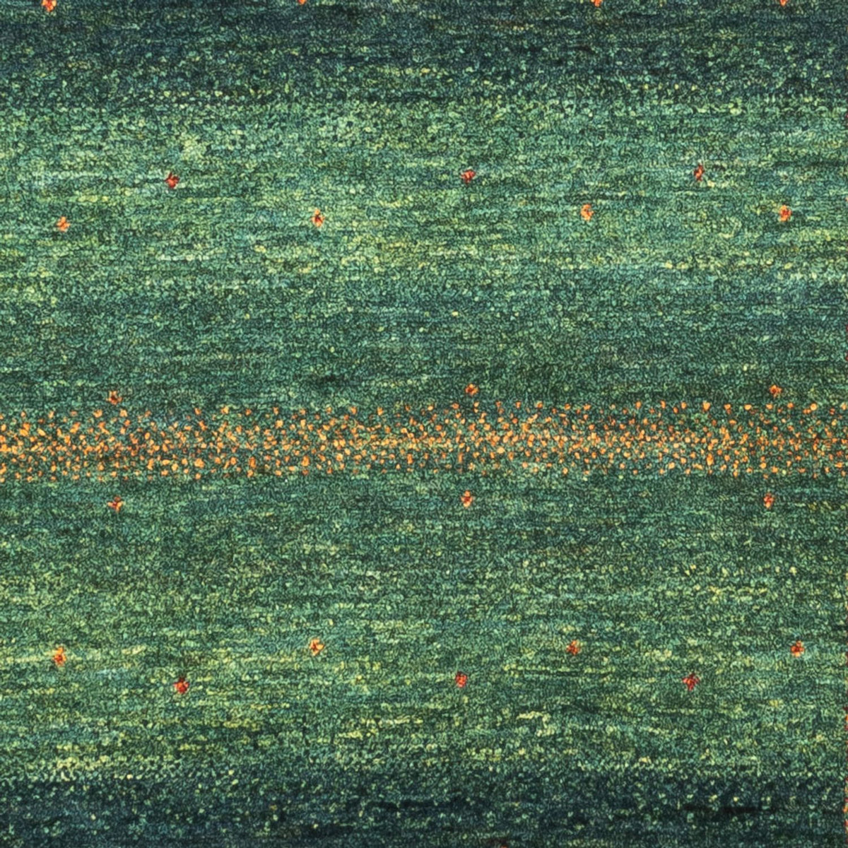 Gabbeh-matta - Loribaft Persian - 127 x 86 cm - grön