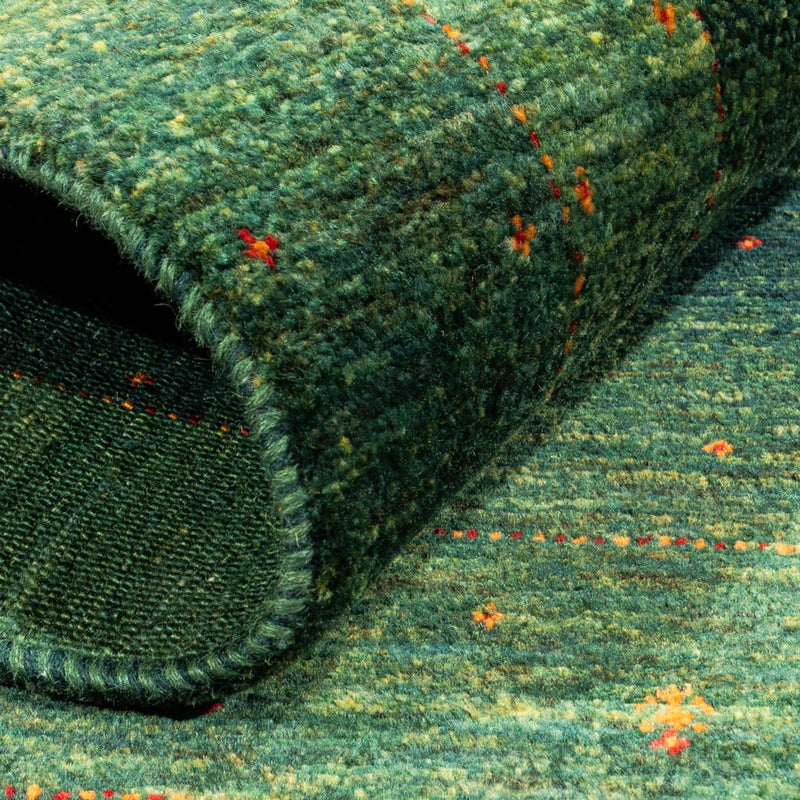 Gabbeh-matta - Loribaft Persian - 127 x 86 cm - grön