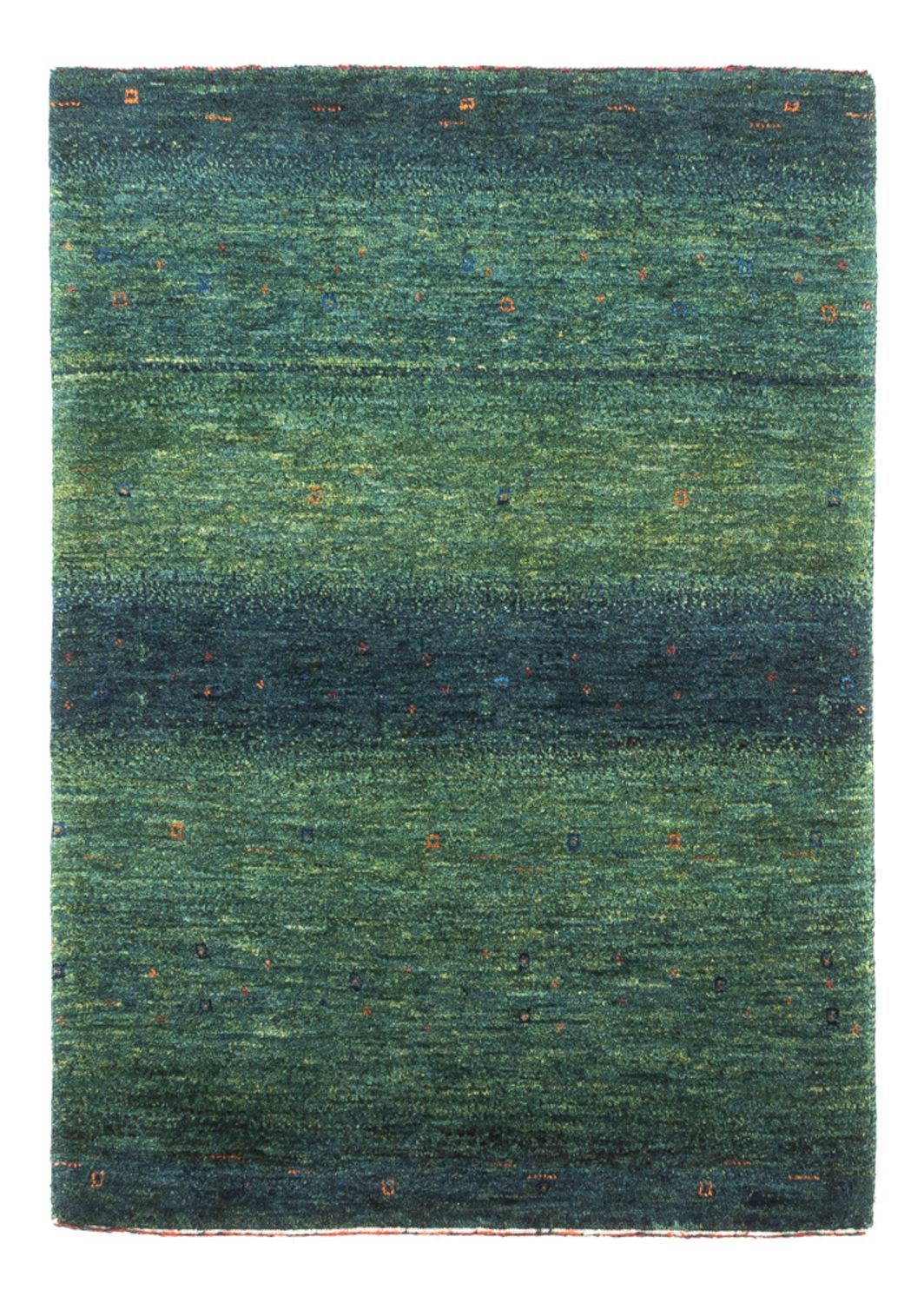 Gabbeh-matta - Loribaft Persian - 107 x 78 cm - grön
