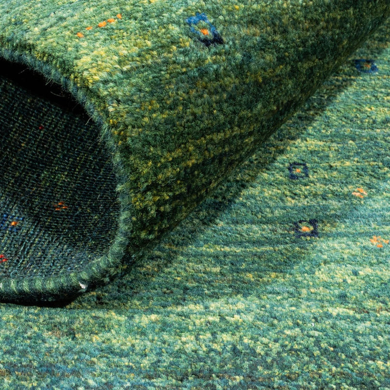 Gabbeh-matta - Loribaft Persian - 107 x 78 cm - grön