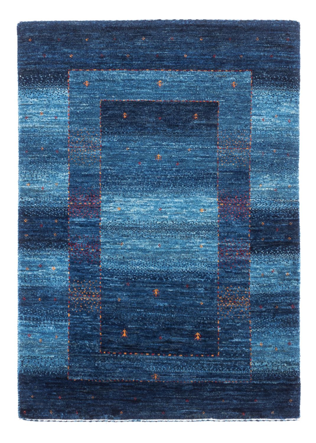 Gabbeh-matta - Loribaft Persian - 116 x 84 cm - blå