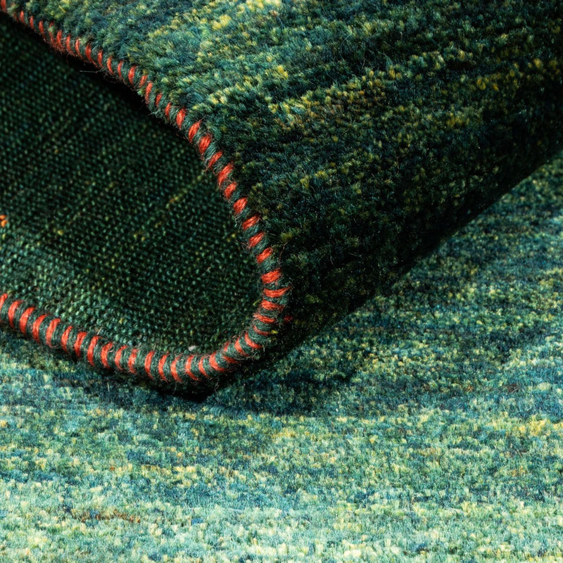 Gabbeh-matta - Loribaft Persian - 162 x 132 cm - grön