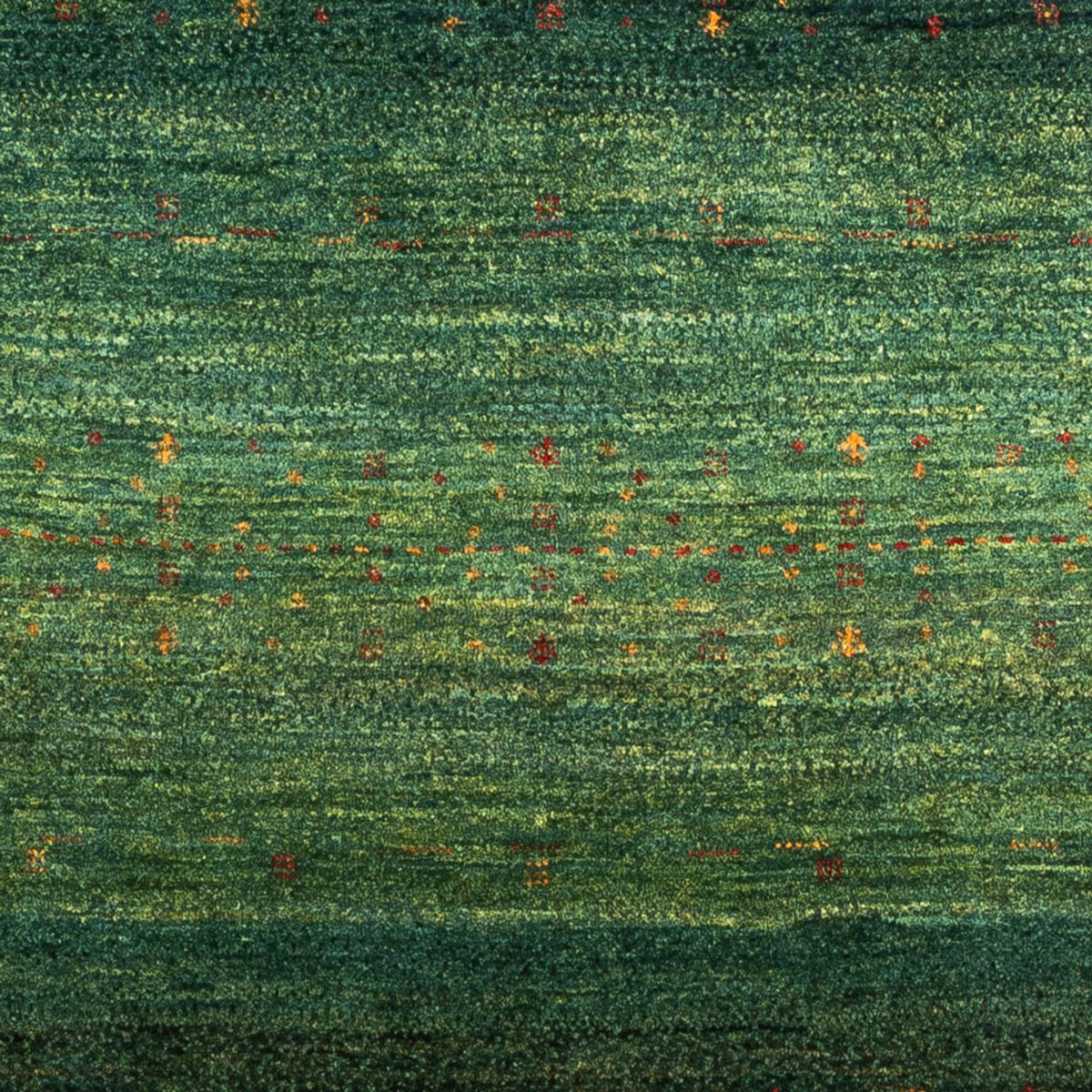Gabbeh-matta - Loribaft Persian - 188 x 124 cm - grön