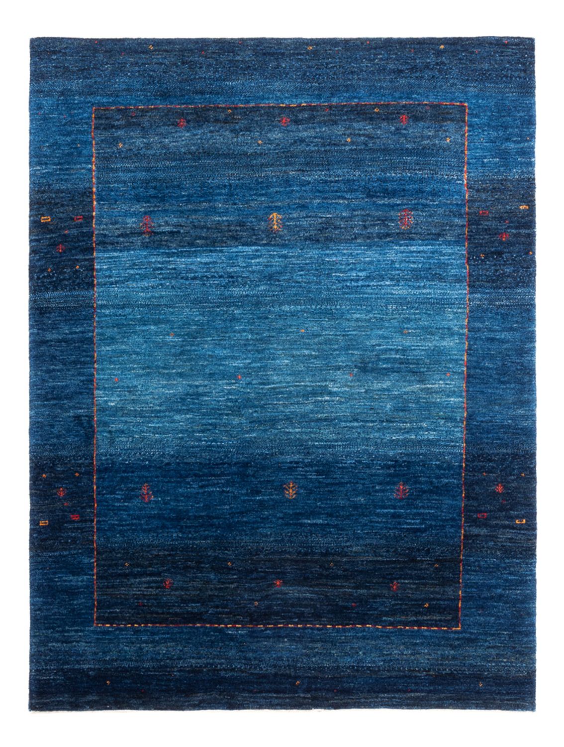 Gabbeh-matta - Loribaft Persian - 162 x 120 cm - blå