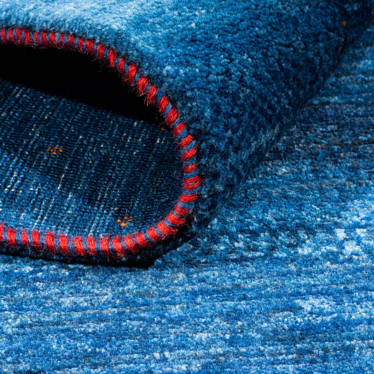 Gabbeh-matta - Loribaft Persian - 164 x 116 cm - blå