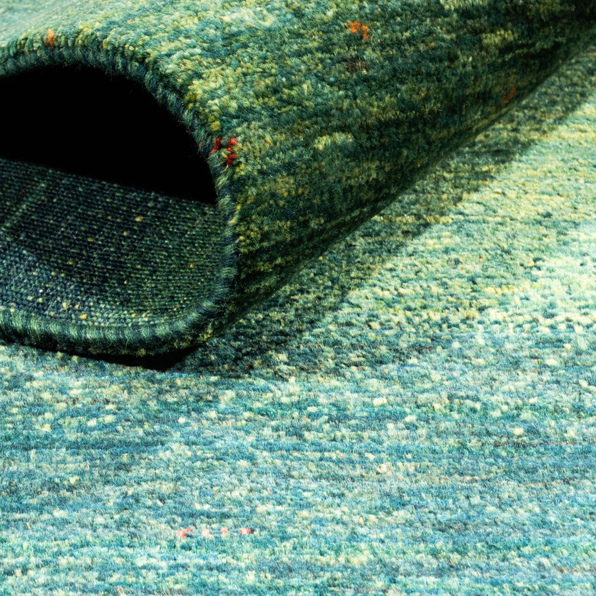 Gabbeh-matta - Loribaft Persian - 185 x 114 cm - grön