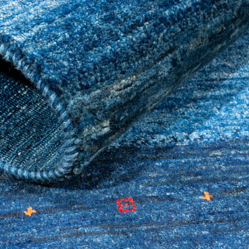 Gabbeh-matta - Loribaft Persian - 108 x 88 cm - blå