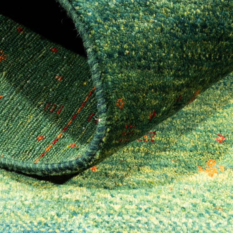 Gabbeh-matta - Loribaft Persian - 150 x 102 cm - grön