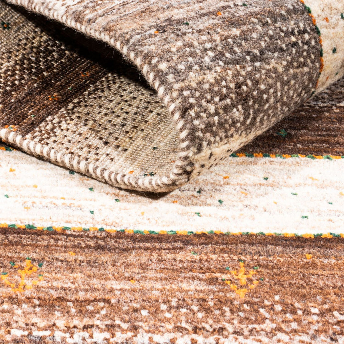 Gabbeh-matta - Loribaft Persian - 146 x 98 cm - natur