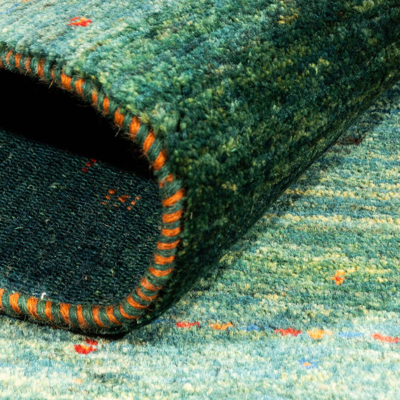 Gabbeh-matta - Loribaft Persian - 145 x 93 cm - grön