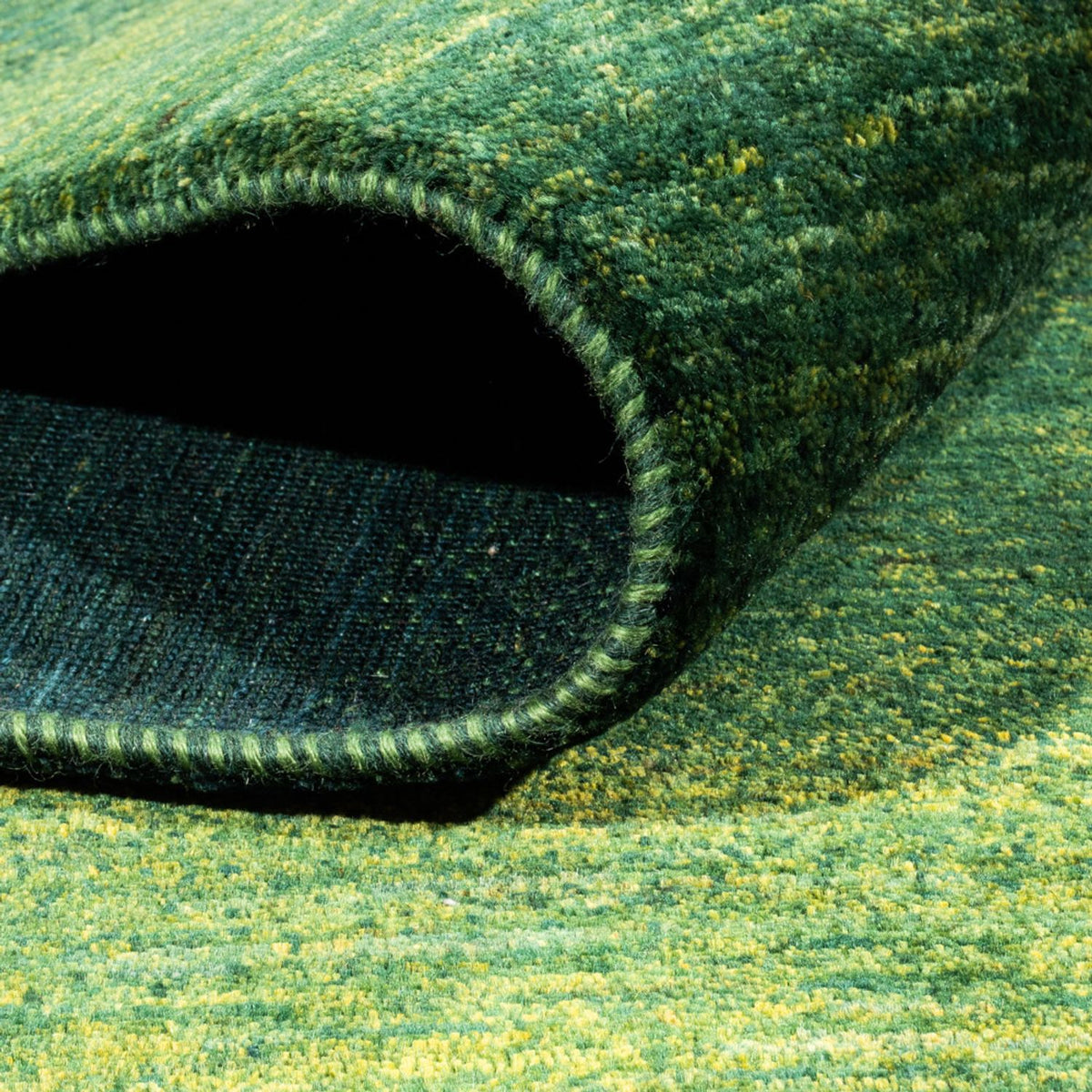 Gabbeh-matta - Loribaft Persian - 244 x 172 cm - grön