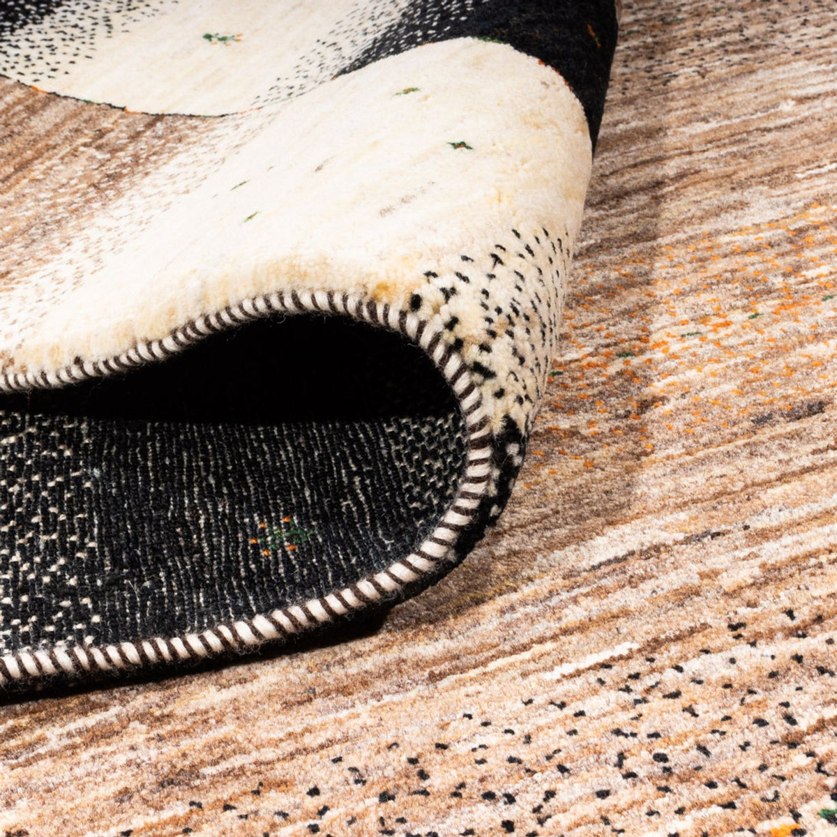 Gabbeh-matta - Loribaft Persian - 248 x 175 cm - grått