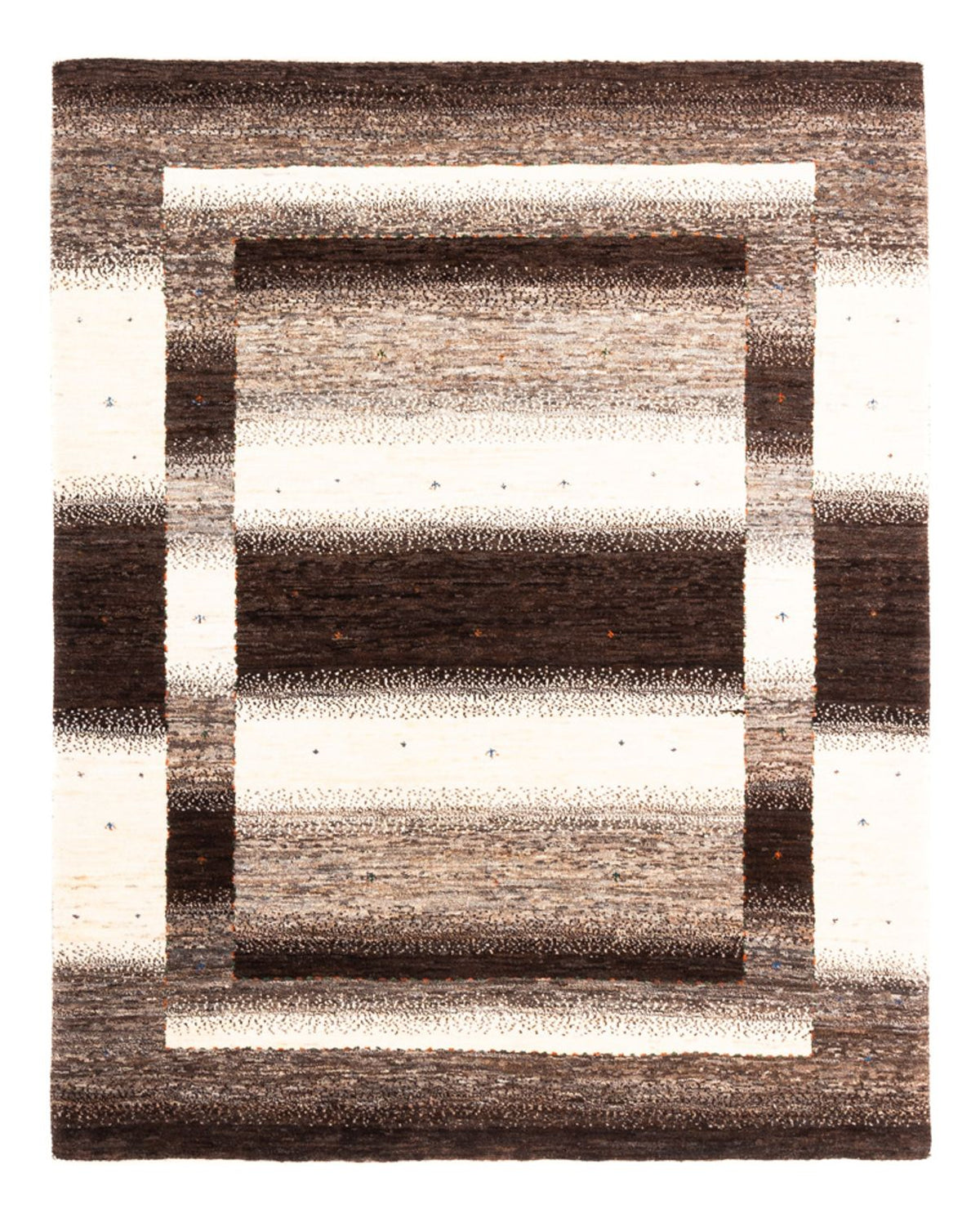 Gabbeh-matta - Loribaft Persian - 165 x 128 cm - grått