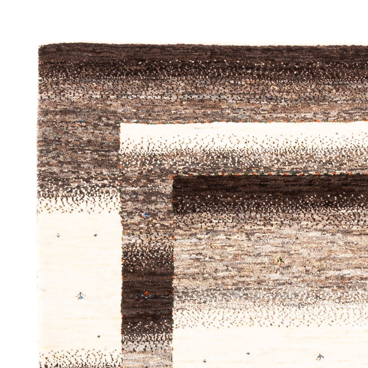 Gabbeh-matta - Loribaft Persian - 165 x 128 cm - grått