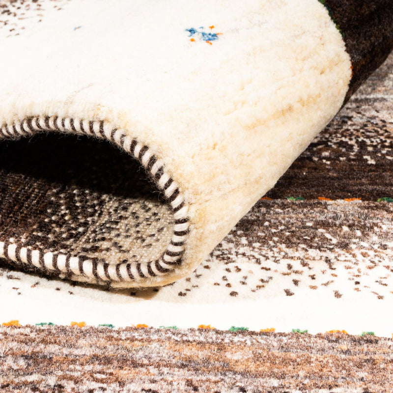 Gabbeh-matta - Loribaft Persian - 165 x 128 cm - grått