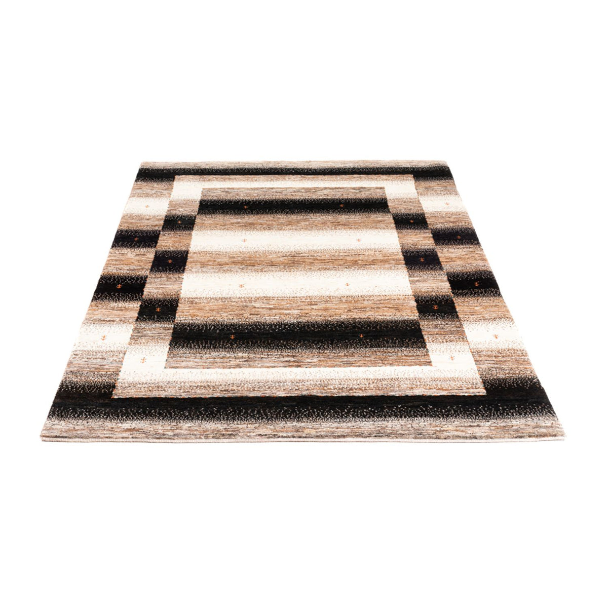 Gabbeh-matta - Loribaft Persian - 190 x 125 cm - grått