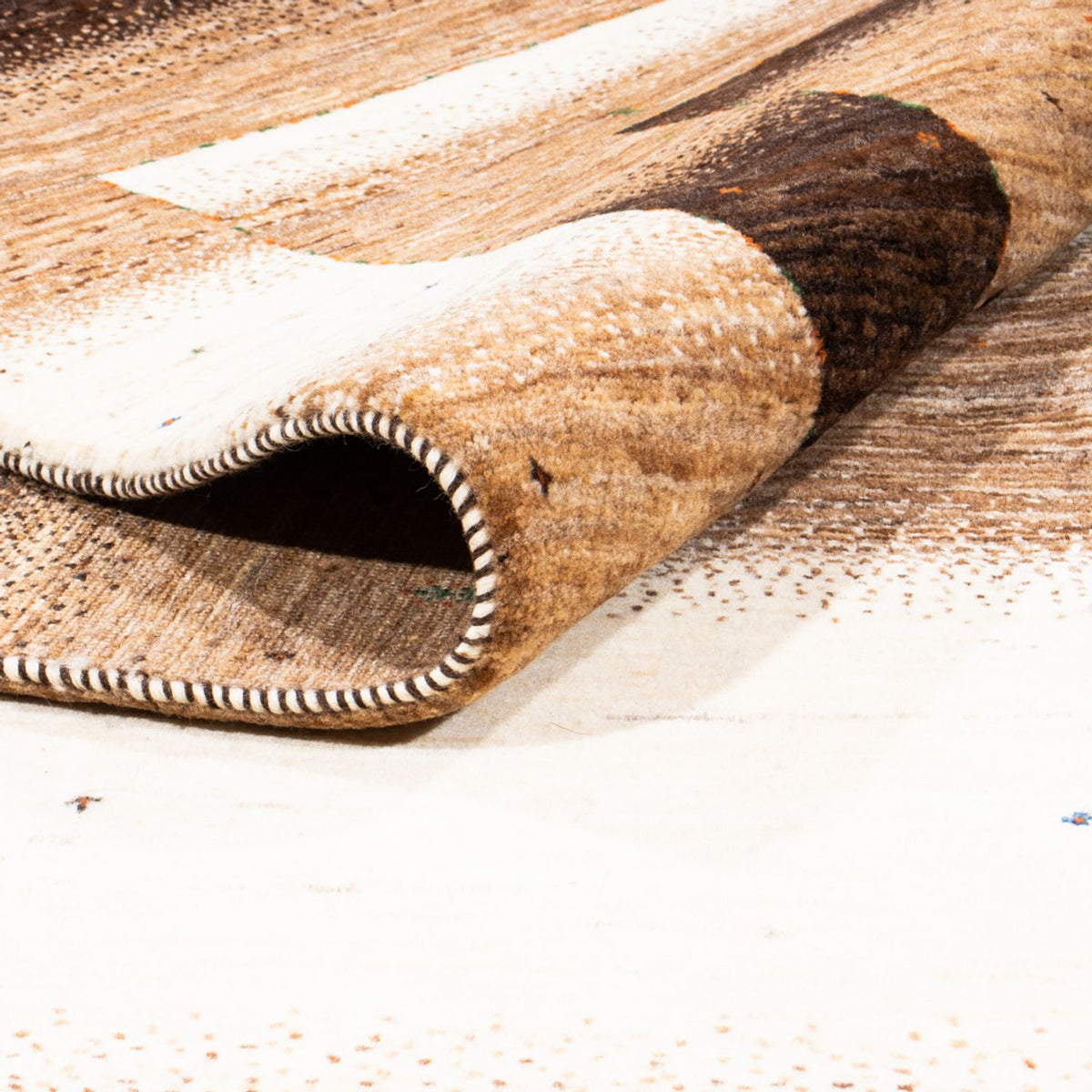 Gabbeh-matta - Loribaft Persian - 315 x 225 cm - brun