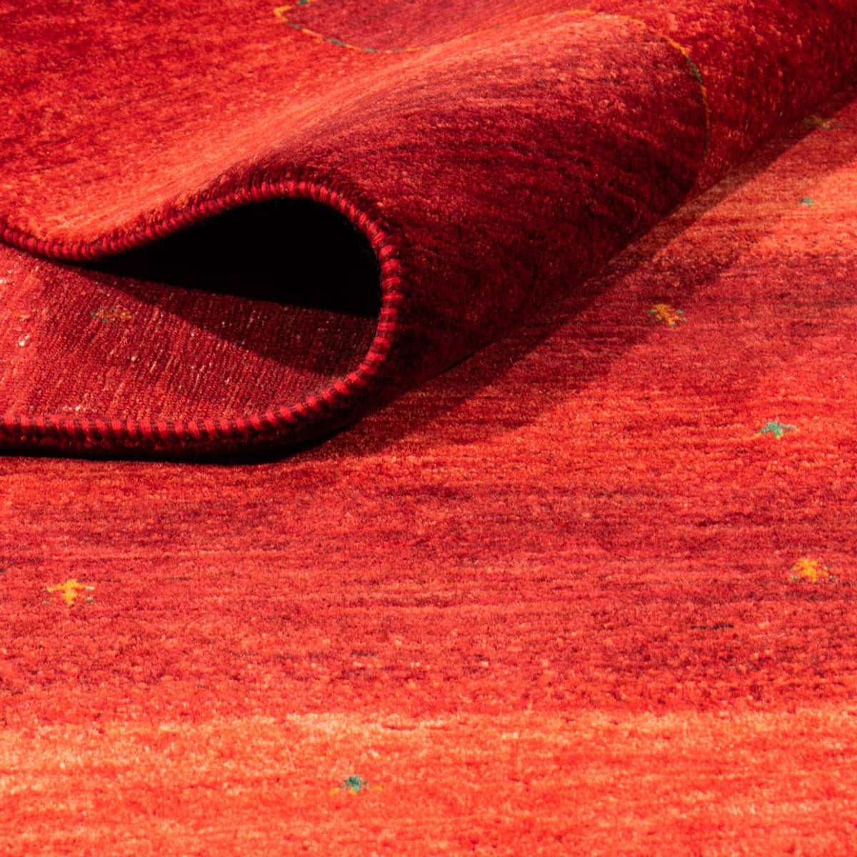 Gabbeh-matta - Loribaft Persian - 303 x 210 cm - röd