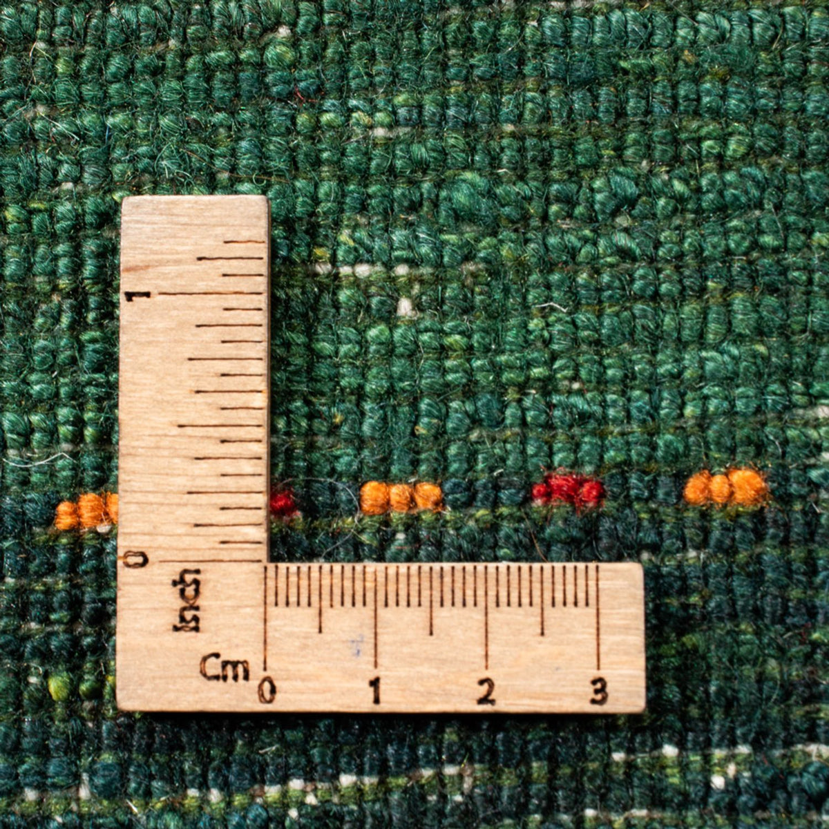 Gabbeh-matta - Loribaft Persian - 254 x 210 cm - grön