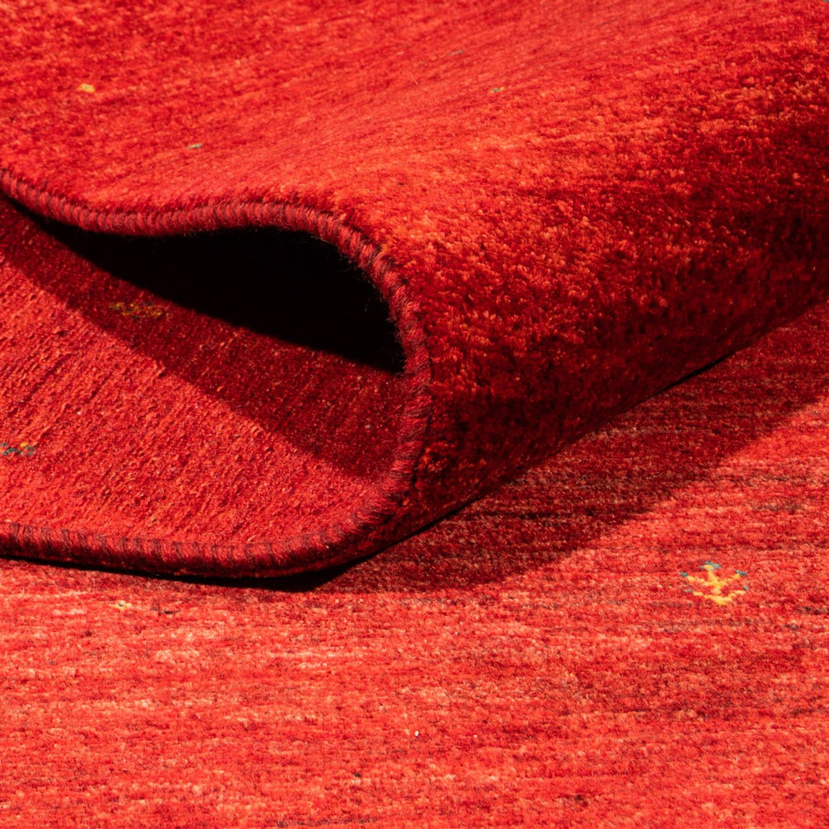 Gabbeh-matta - Loribaft Persian - 298 x 198 cm - röd