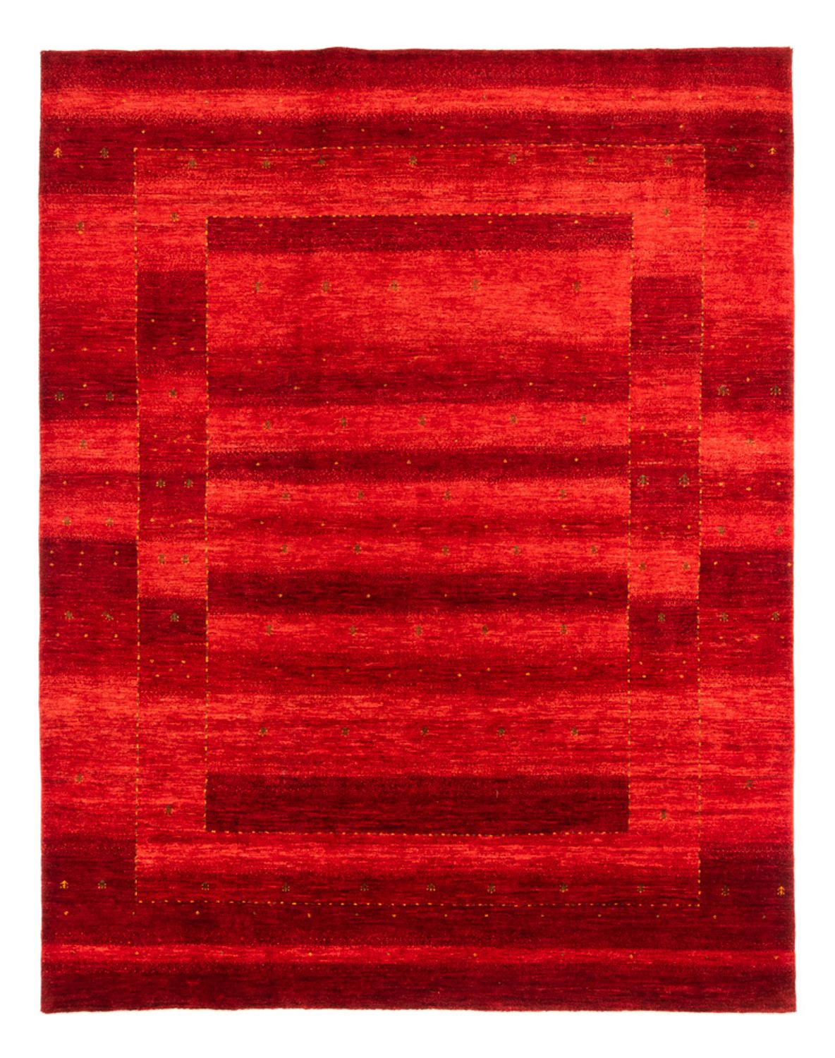 Gabbeh-matta - Loribaft Persian - 277 x 217 cm - röd