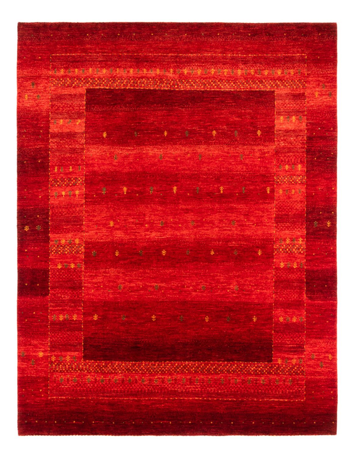 Gabbeh-matta - Loribaft Persian - 277 x 220 cm - röd