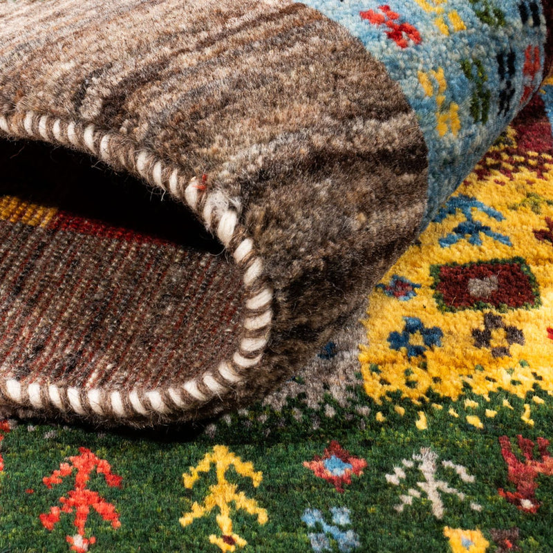 Gabbeh-matta - Loribaft Persian - Kungliga - 188 x 109 cm - flerfärgad