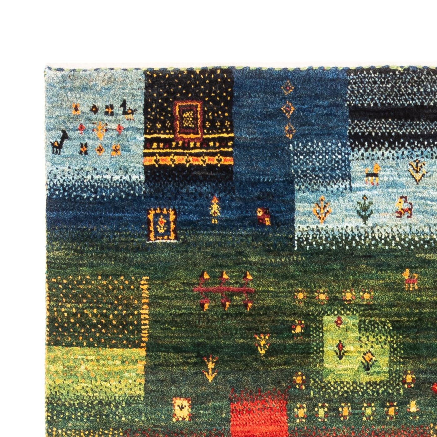 Loribaft Mattan 181x122cm - Perserteppich Wollteppich